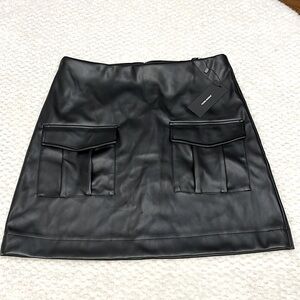 Vero Moda Faux leather skirt